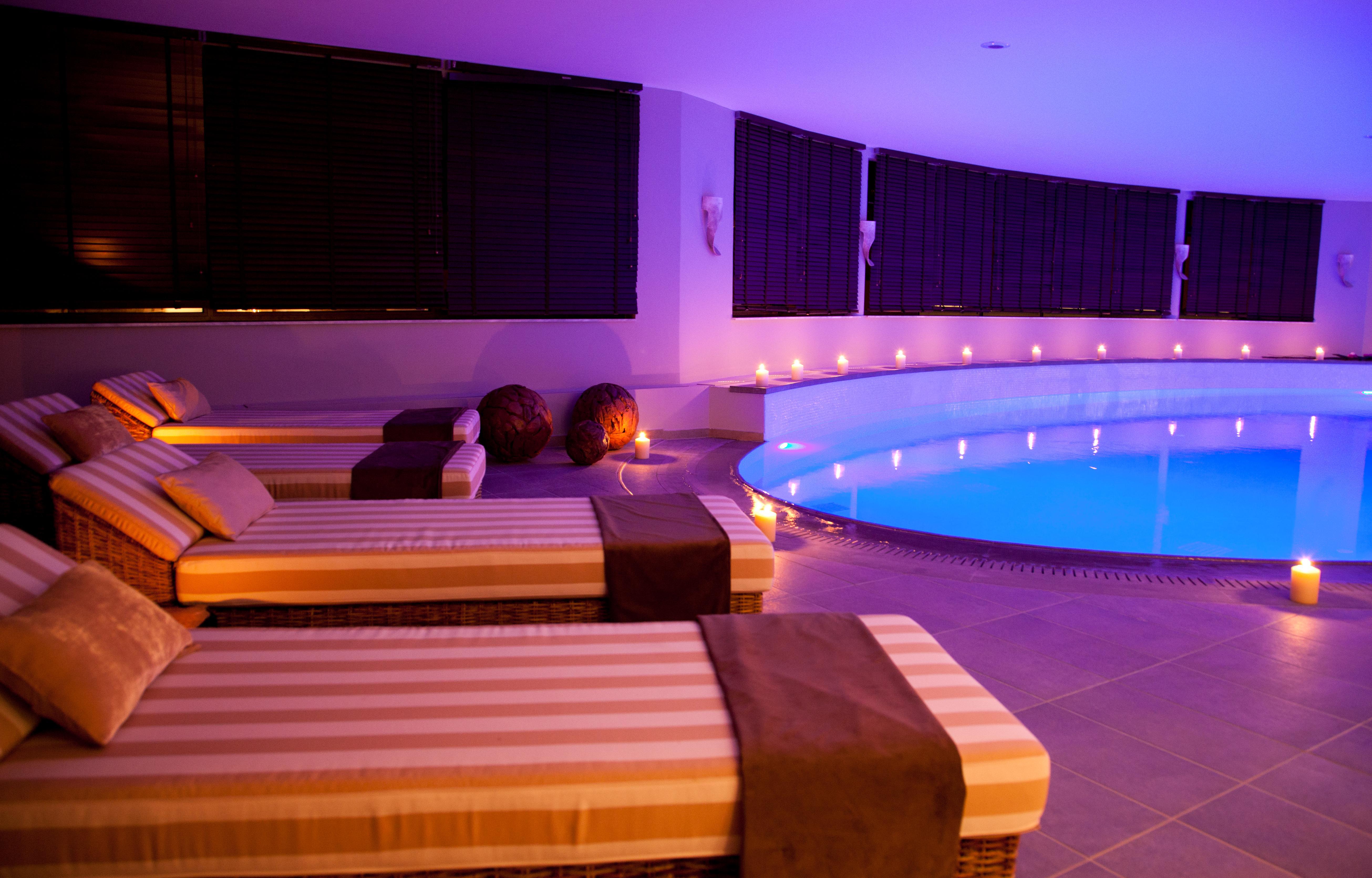 Hotel Du Lac Congress Center & Spa Ioannina Ngoại thất bức ảnh The pool at the spa